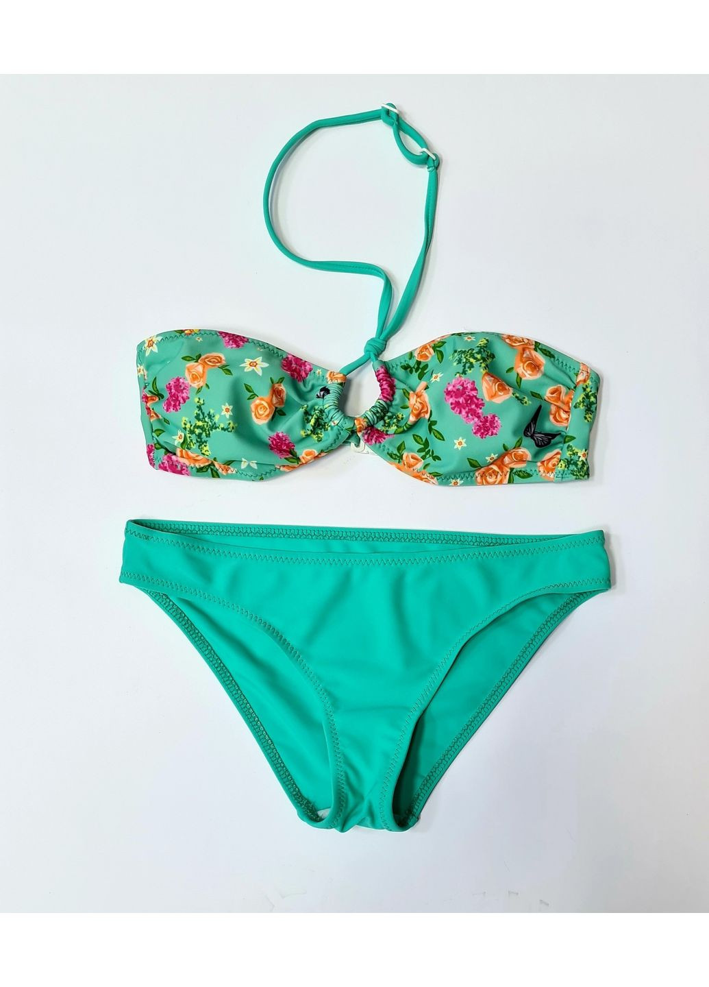 Бирюзовый купальник раздельный Keyzi Glamour