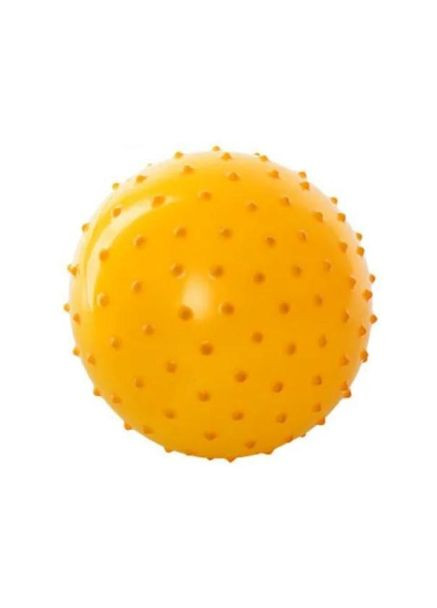 М'яч масажний MS 0022, 4 дюйми (Жовтий) Bambi (334304504)