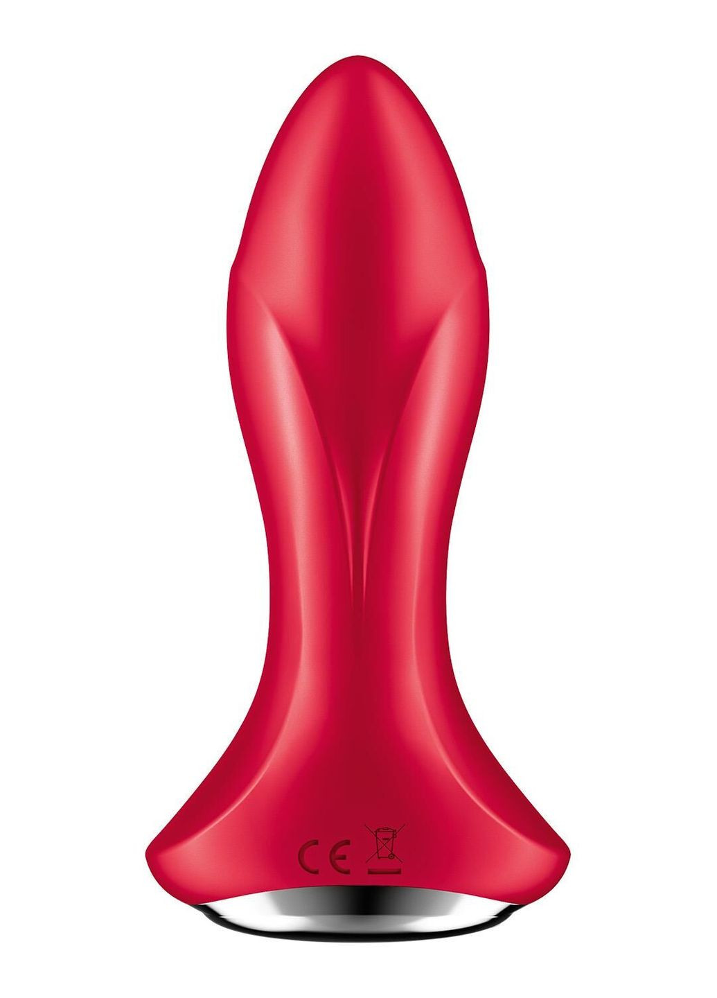 Анальная смартвибропробка с жемчужным массажем Rotator Plug 1+ Red - CherryLove Satisfyer (283251330)