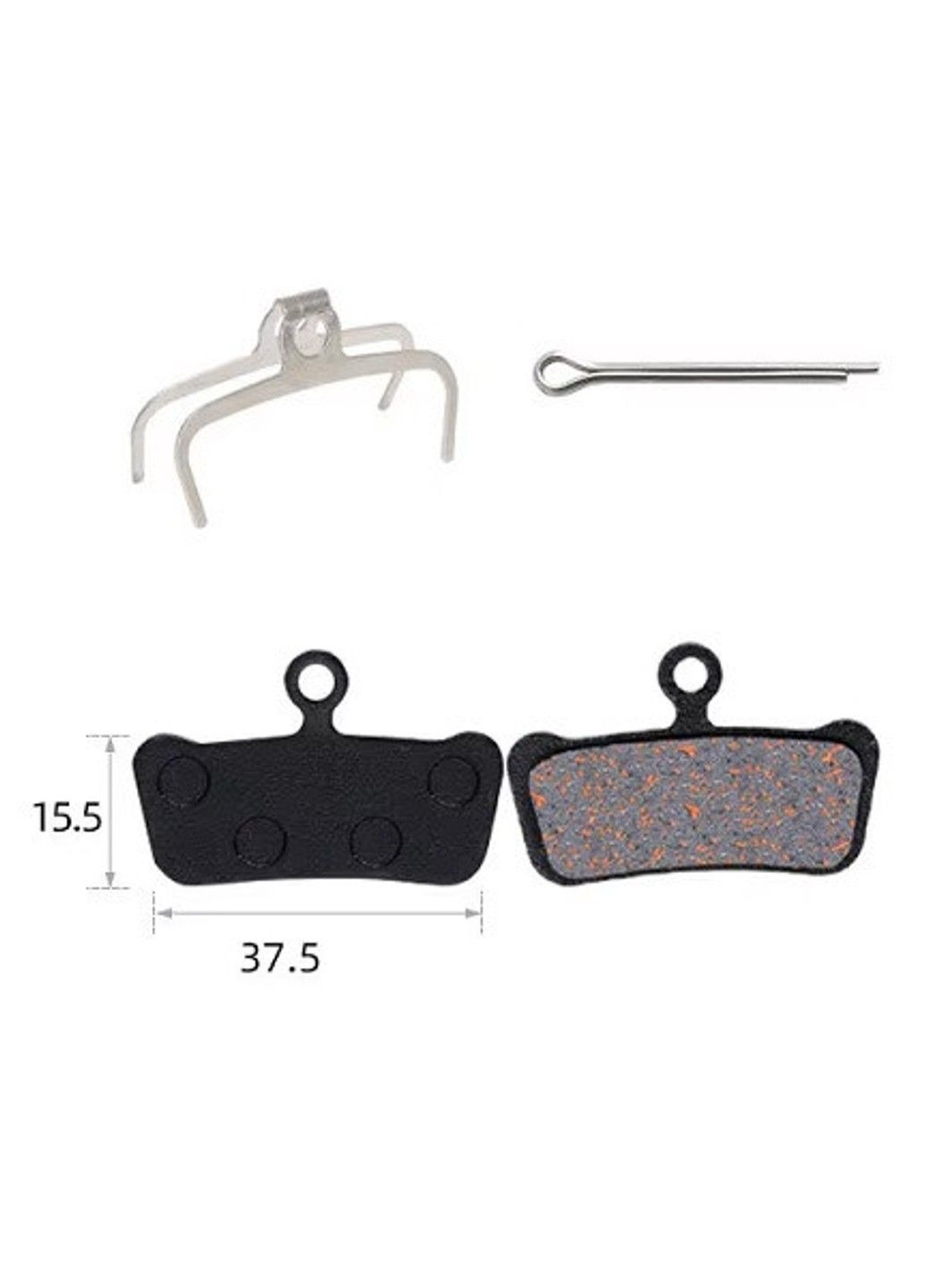 Тормозные колодки DN велосипедные TP-02F, пара No Brand (359457317)