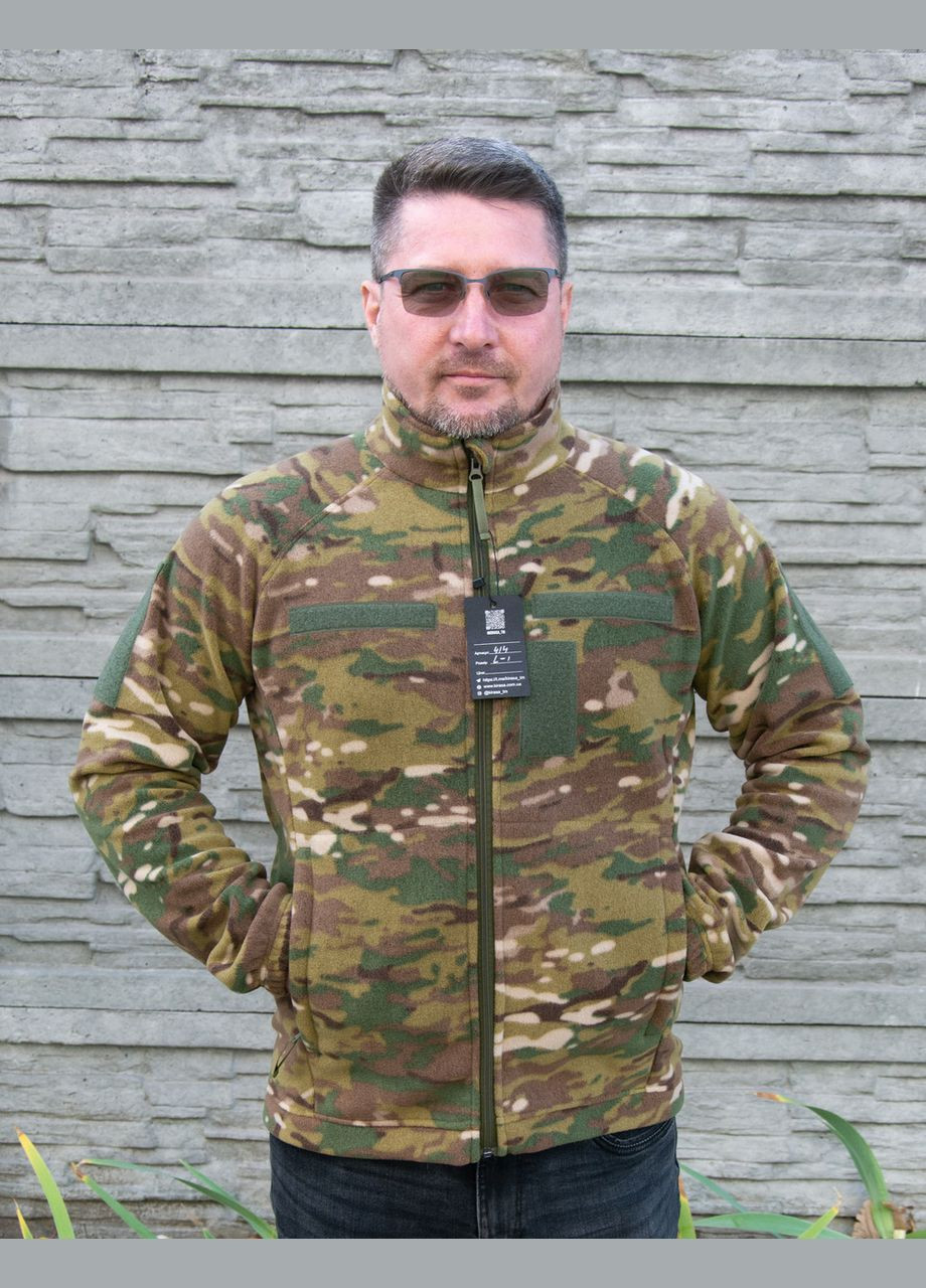 Флисовая кофта с велкропанелями размер М (46-48) КІРАСА (334725758)