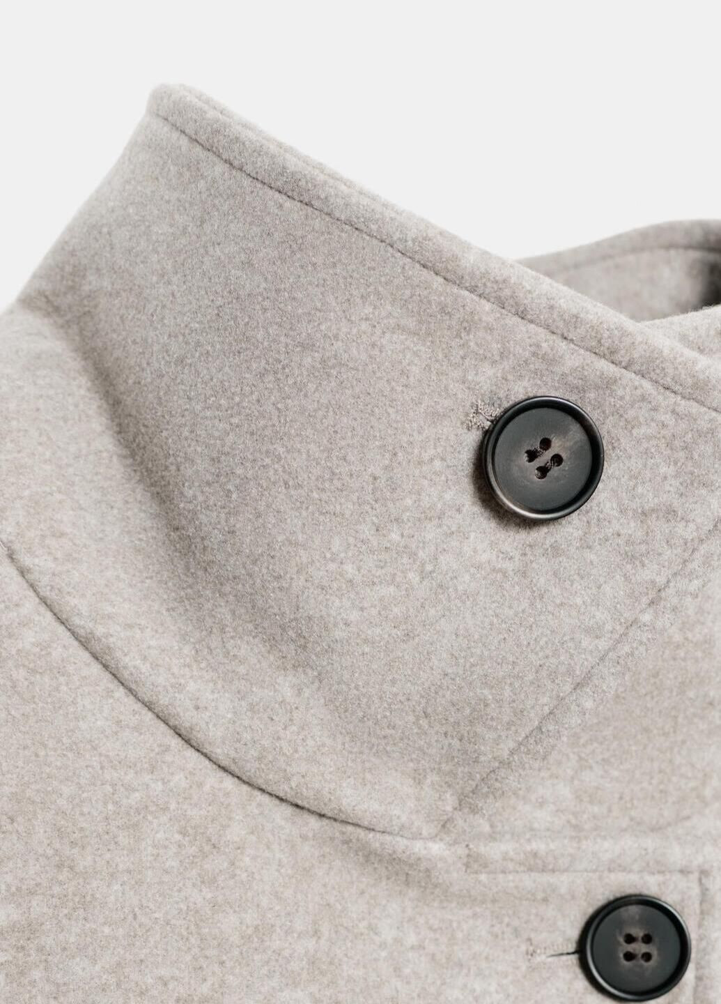 Бежеве демісезонне Пальто Zara