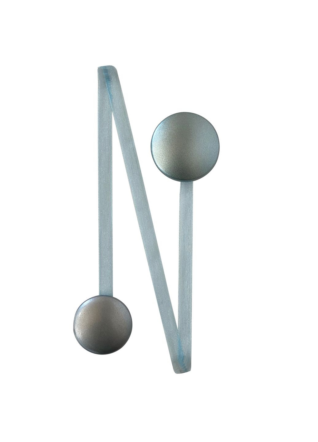 Магніт для штор коло 3.5х3.5 см антик світлий пара 2 шт MIS LT №12а (323147821)