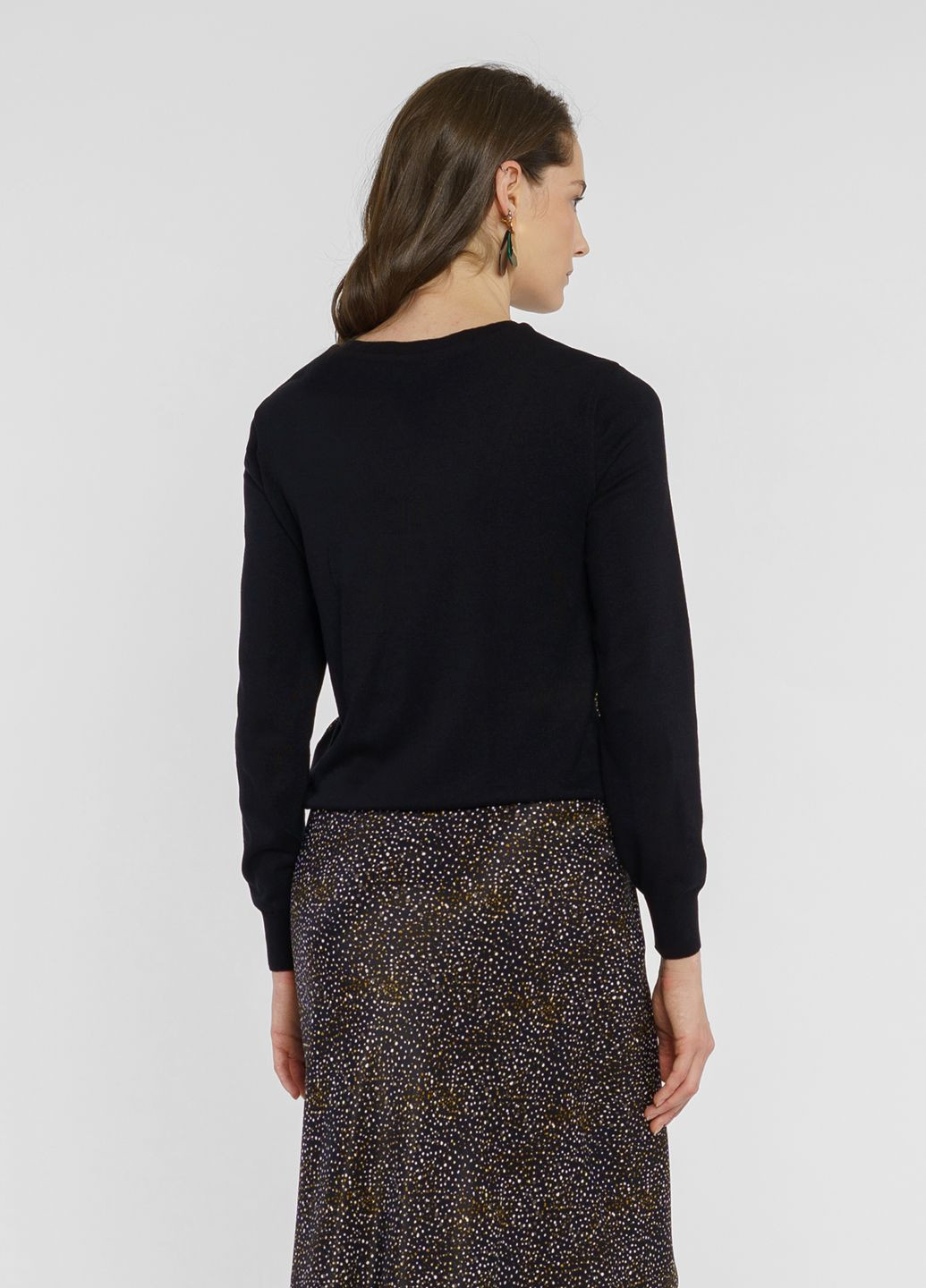 Черный зимний джемпер женский черный Arber Crew-neck WCaddy 2 WTR-17