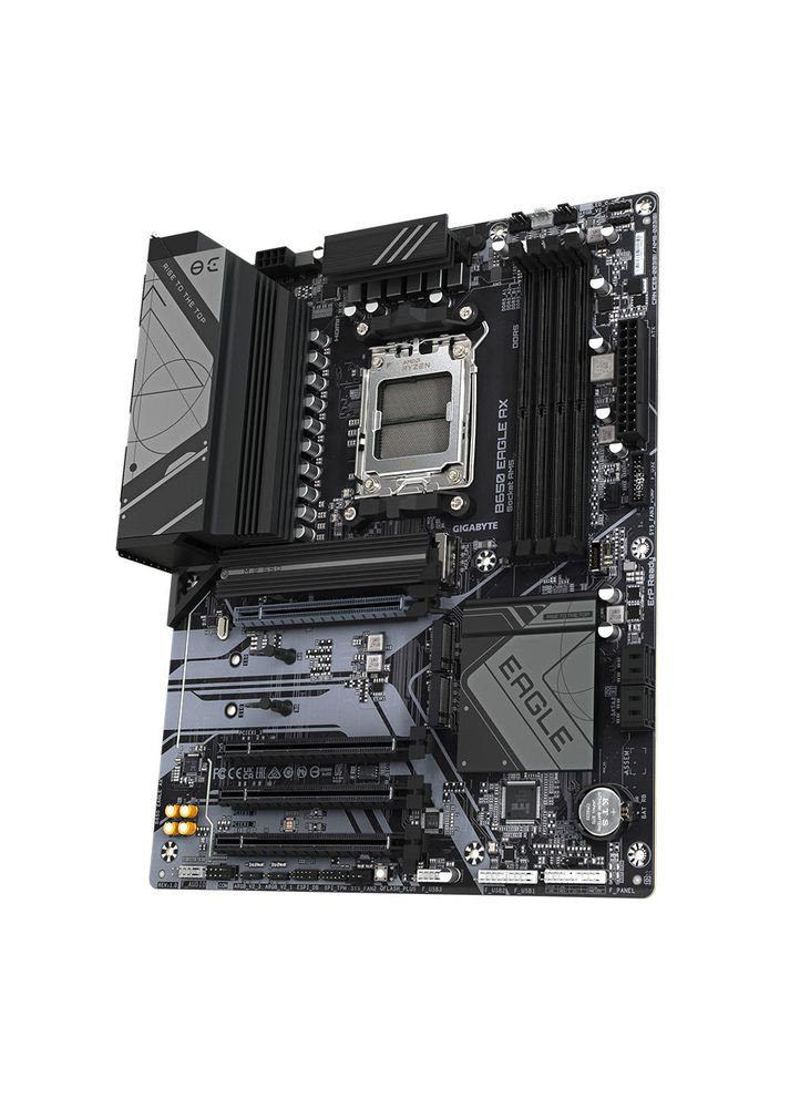 Материнська плата B650 EAGLE AX sAM4 B650 4xDDR5 M.2 HDMI DP ATX Gigabyte (330028749)