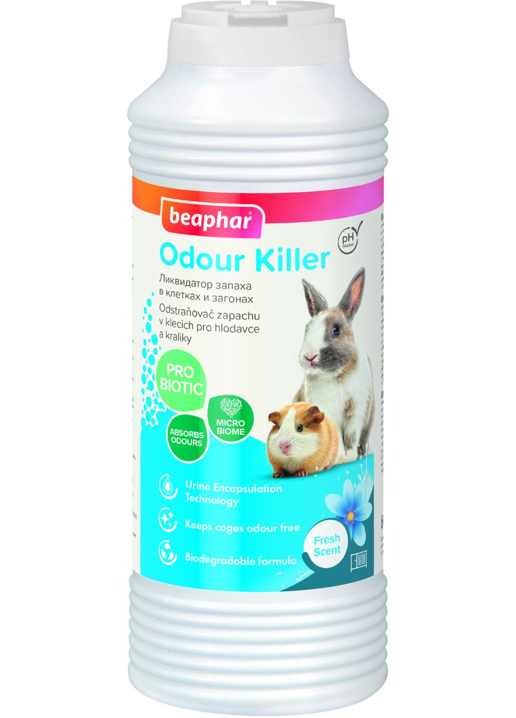 Ліквідатор запаху Odour Killer for Small Animals для гризунів 600 г (15250) (8711231152506) Beaphar (314836817)