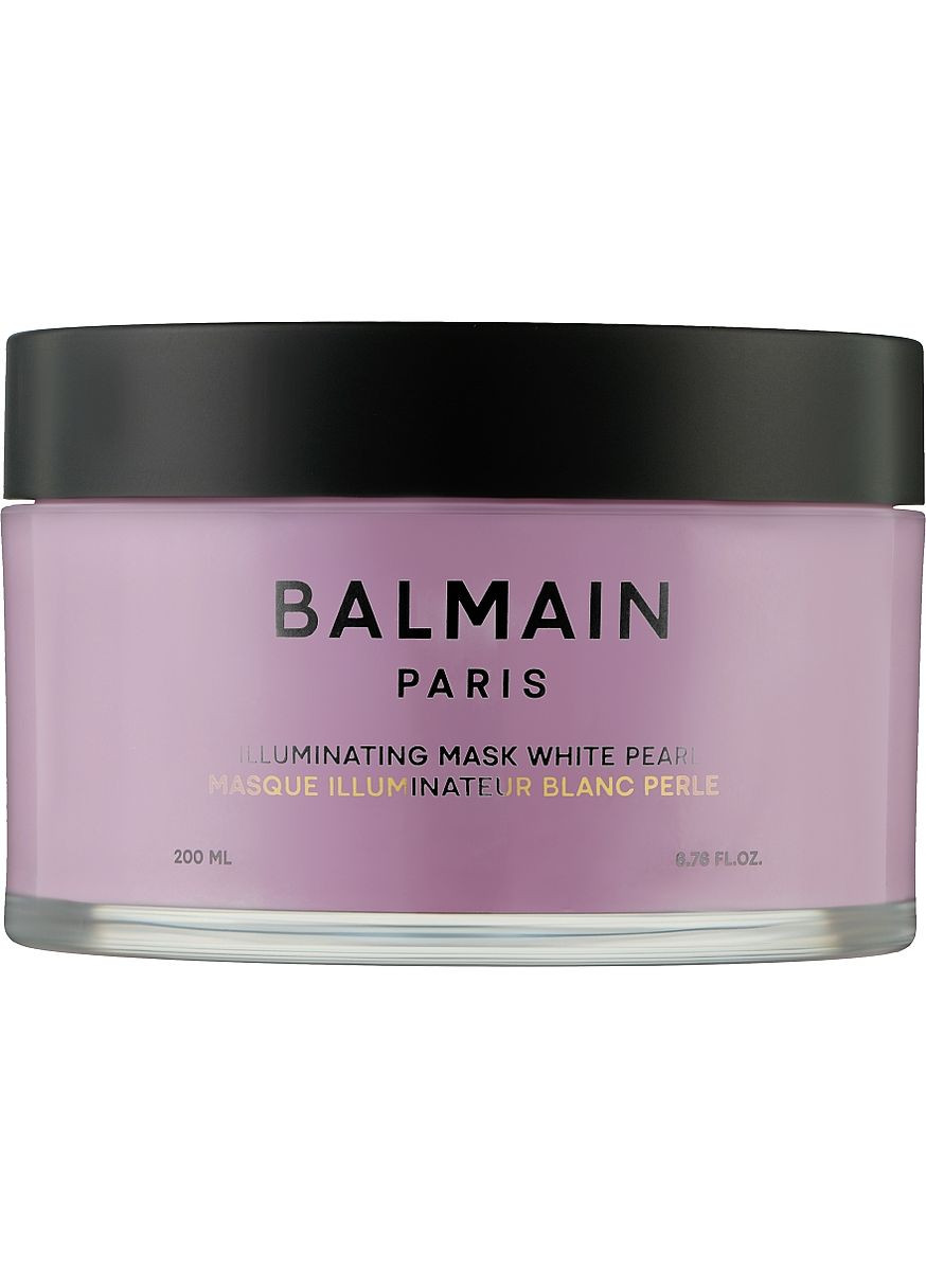 Освітлювальна маска для блондинок Illuminating Mask White Pearl 200ml (1120183-156338) Balmain (368620756)