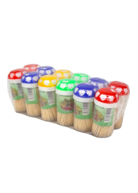 Зубочистки бамбуковые 12 уп (150 шт/уп) ProDom (322739303)