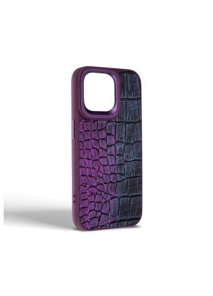 Чехол для мобильного телефона Glamorous Croco Apple iPhone 14 Pro Max Dark Purple (ARM76775) Harder Glamorous Croco Apple iPhone 14 Pro Max Dark Purpl (364630837)