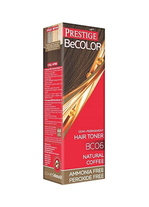 Тонуючий бальзам Be Color 06 Натурально-коричневий Prestige (334894685)