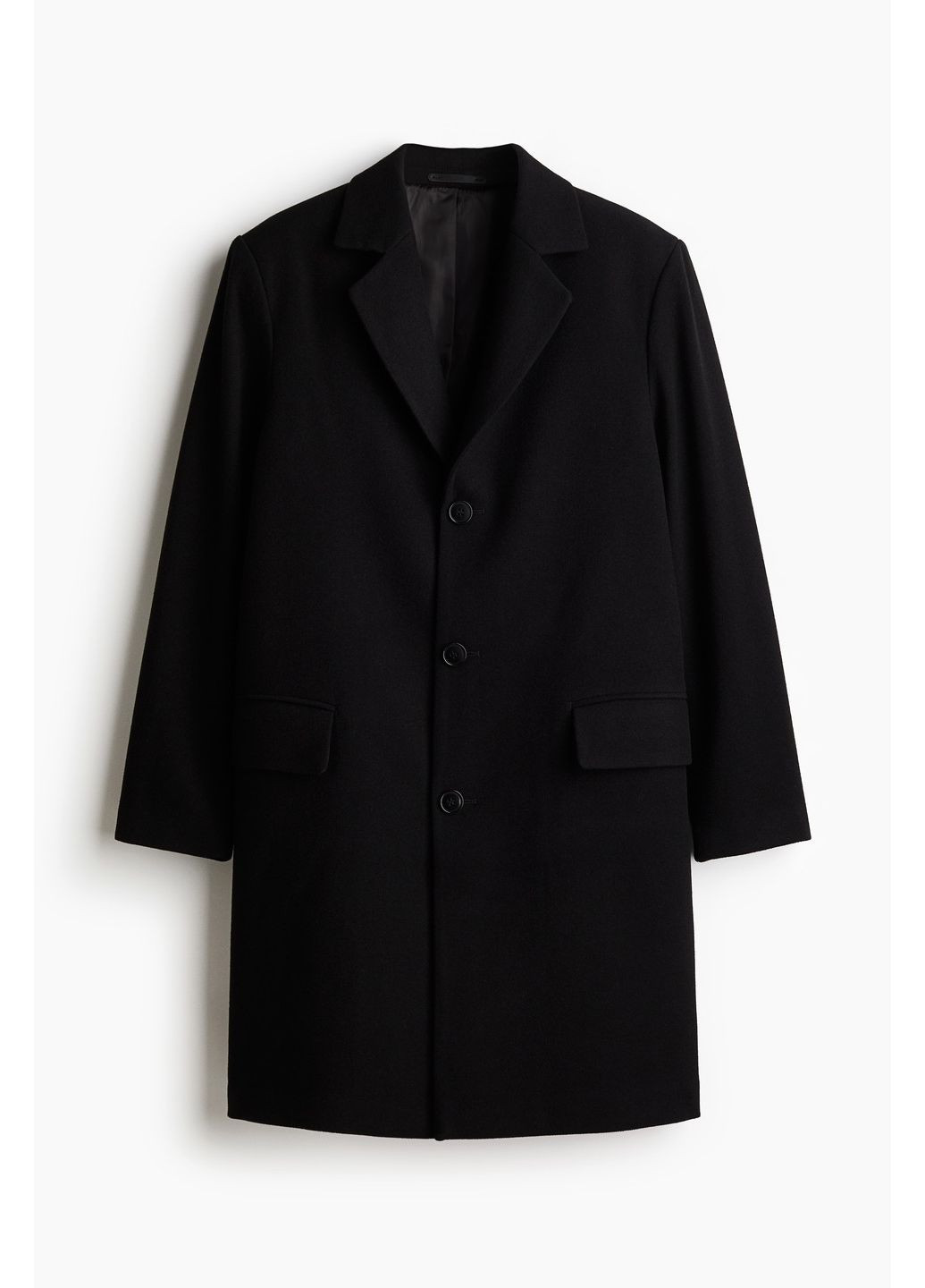 Чорне демісезонне Пальто H&M