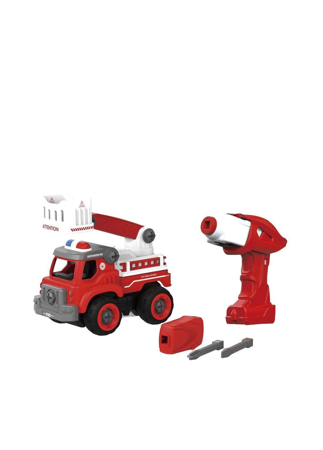 Конструктор - Пожежний кран з електродвигуном колір різнокольоровий ЦБ-00281572 DIY SPATIAL CREATIVITY (339767477)