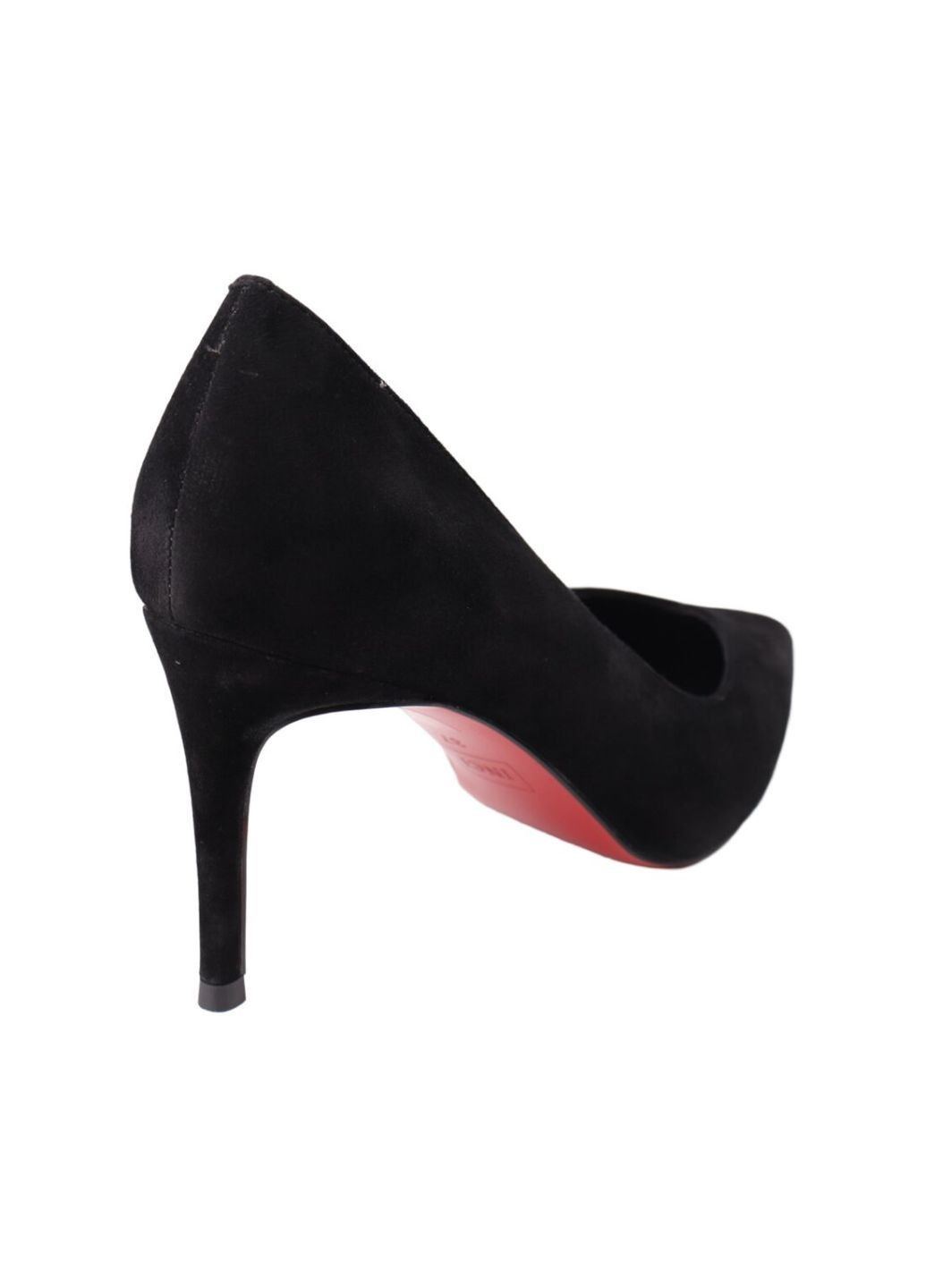 Anemone Туфли женские на шпильке черные натуральная замша черный з, — (322629328)