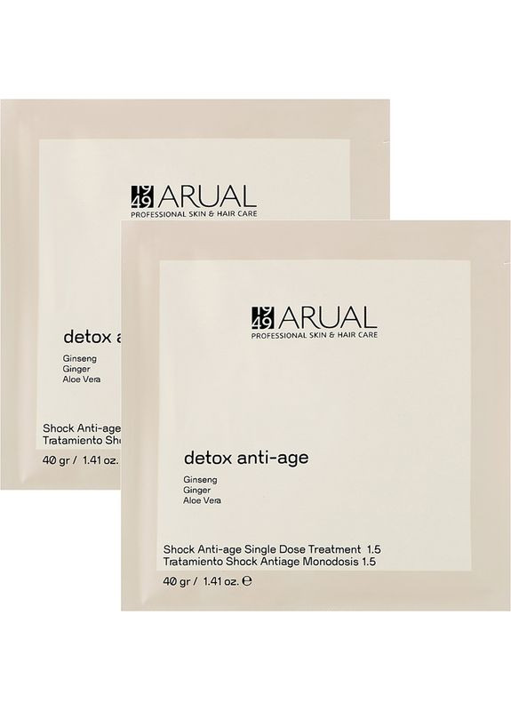 Комплекс, що відновлює Detox Anti-age, 2х40 мл ARUAL (352187399)