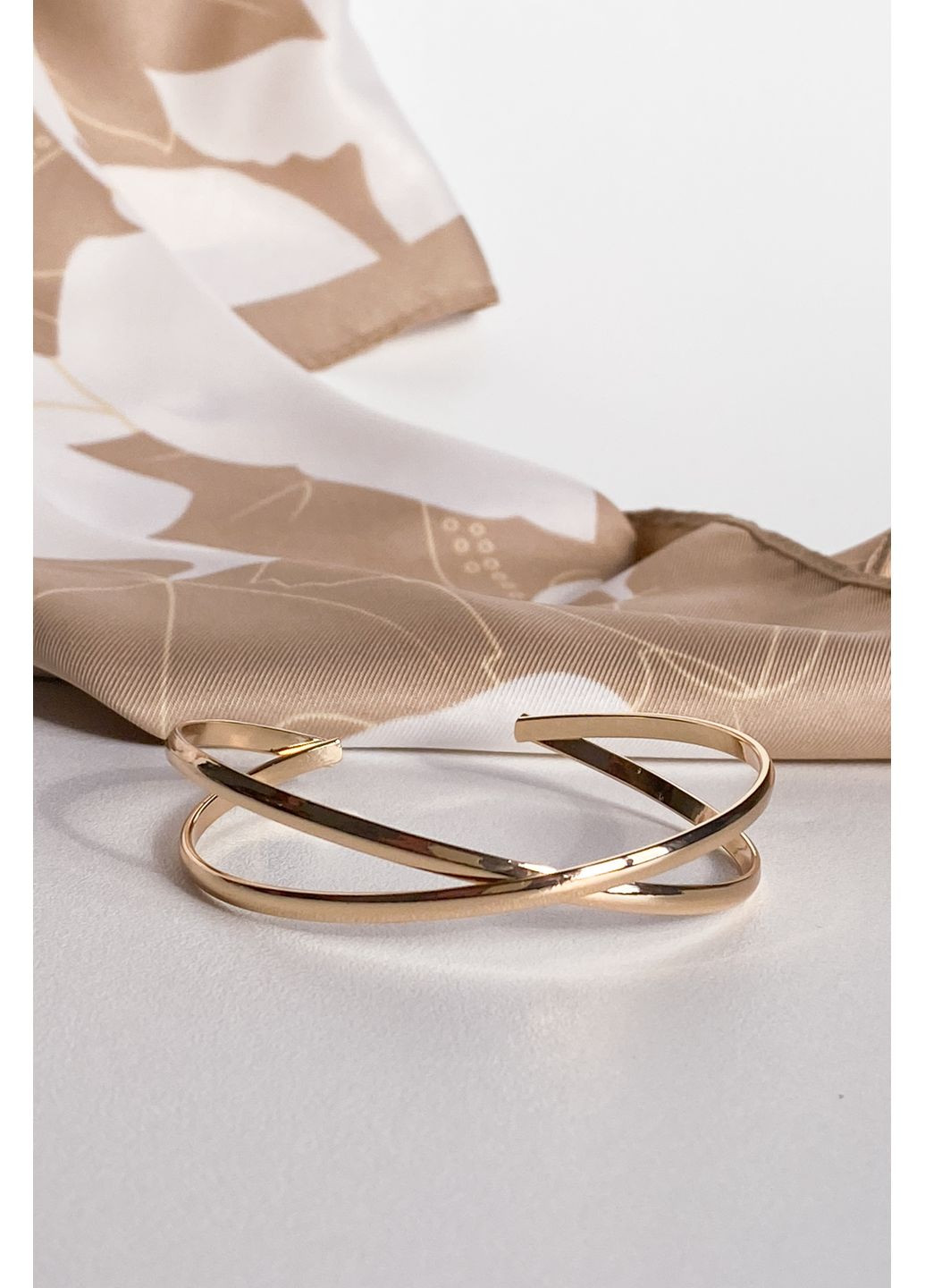 Браслет з перехрещенням тонкий CHICLY (354229840)