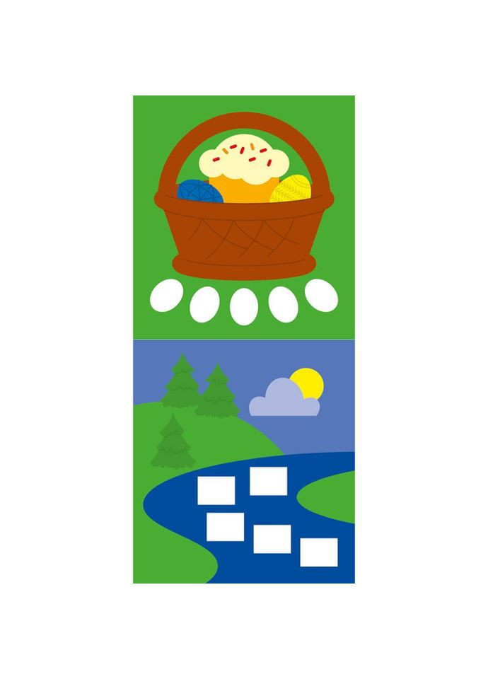 Мозаика из наклейок "Украинские праздники" 166040, 8 страниц No Brand (330137077)