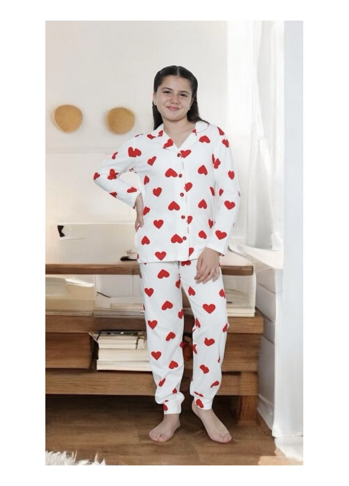 Молочная пижама на девочку-подростка Nicoletta