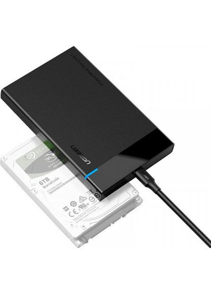Зовнішня кишеня 2.5" USB 3.1 US221 (50743) Black Ugreen (370848942)