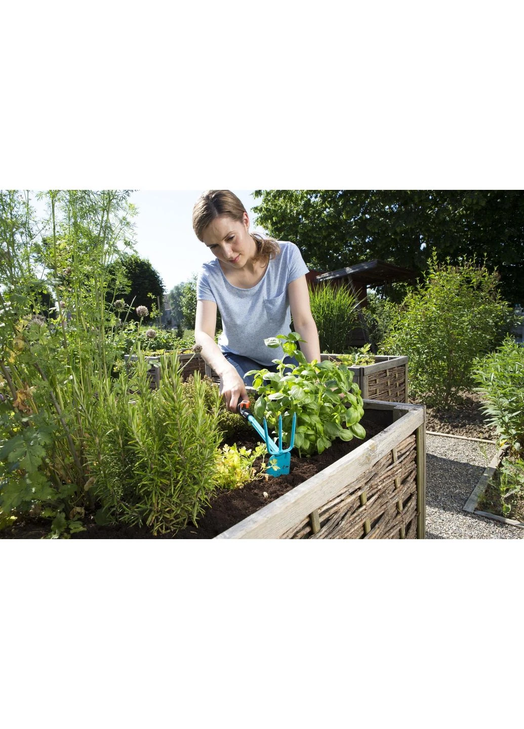 Сапка ручна Combisystem, 6,5 см, 3 зубця (08915-20.000.00) Gardena (388526236)