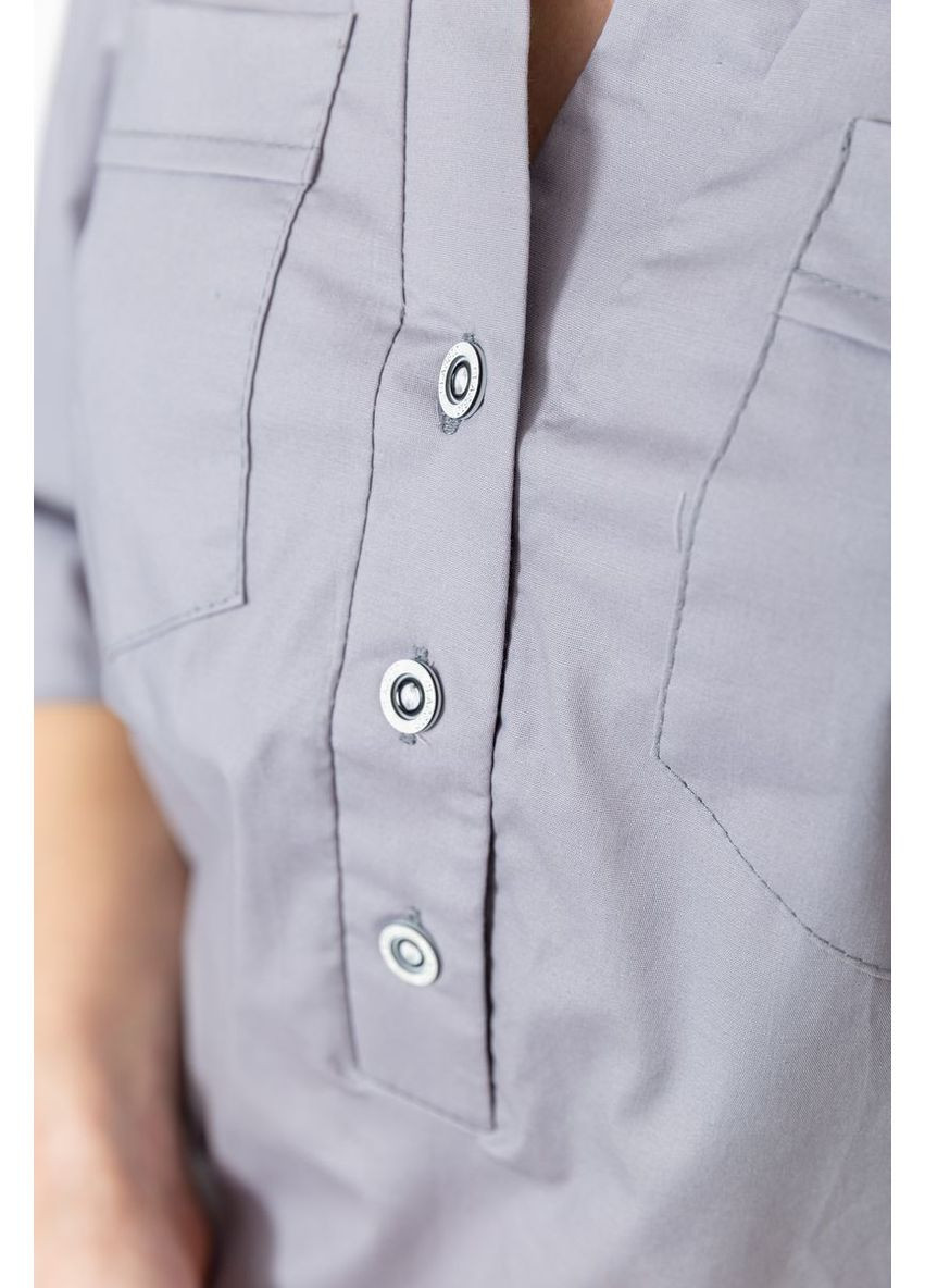 Світло-сіра блуза однотонна,, 230r96 Ager