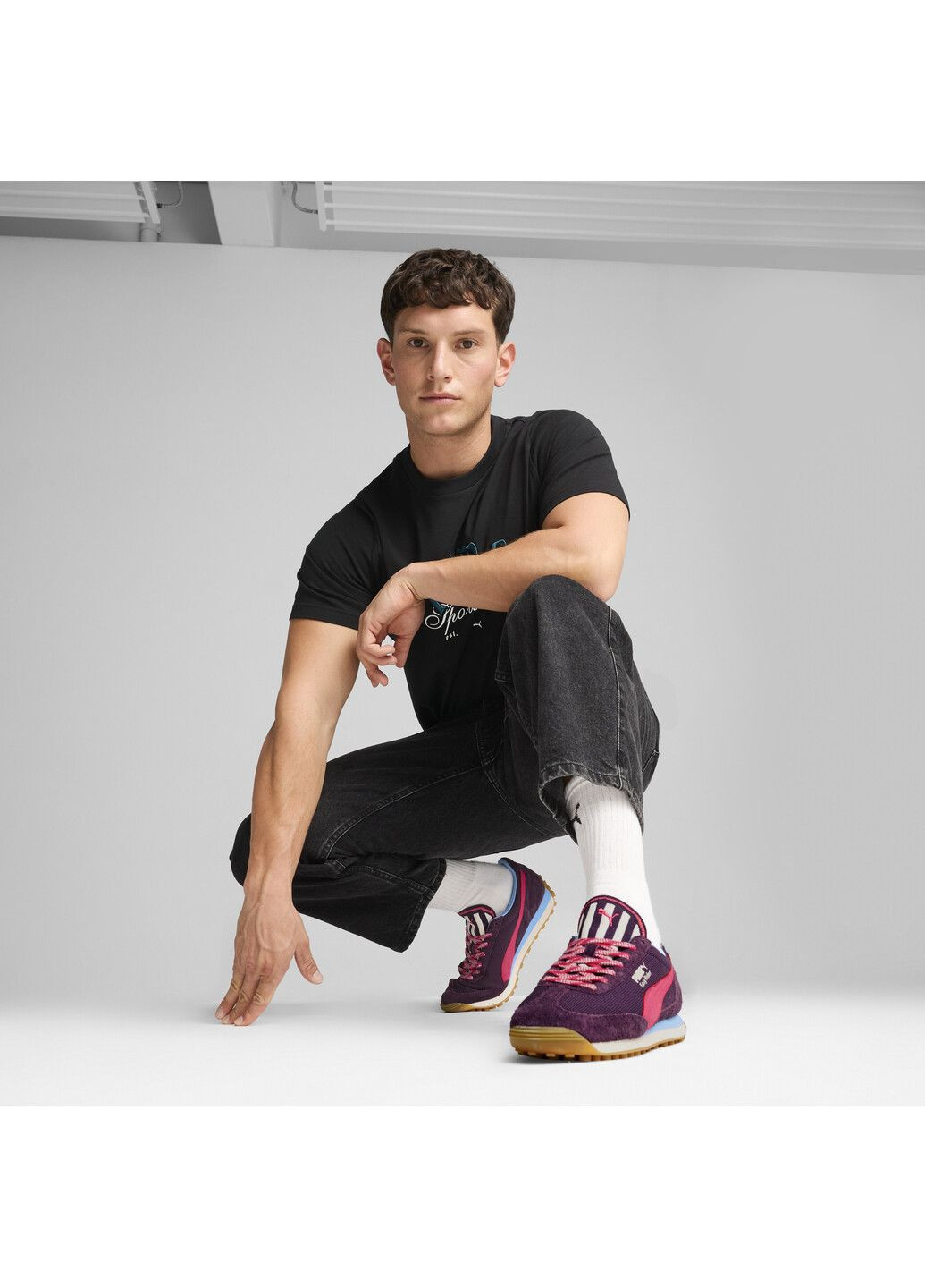 Фіолетові всесезонні кросівки easy rider supertifo sneakers unisex Puma
