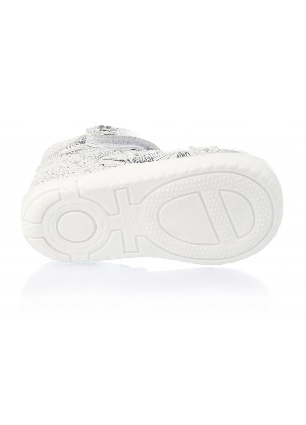 Серебристые туфли 333 для девочек серебристые. размер 18 Topitop