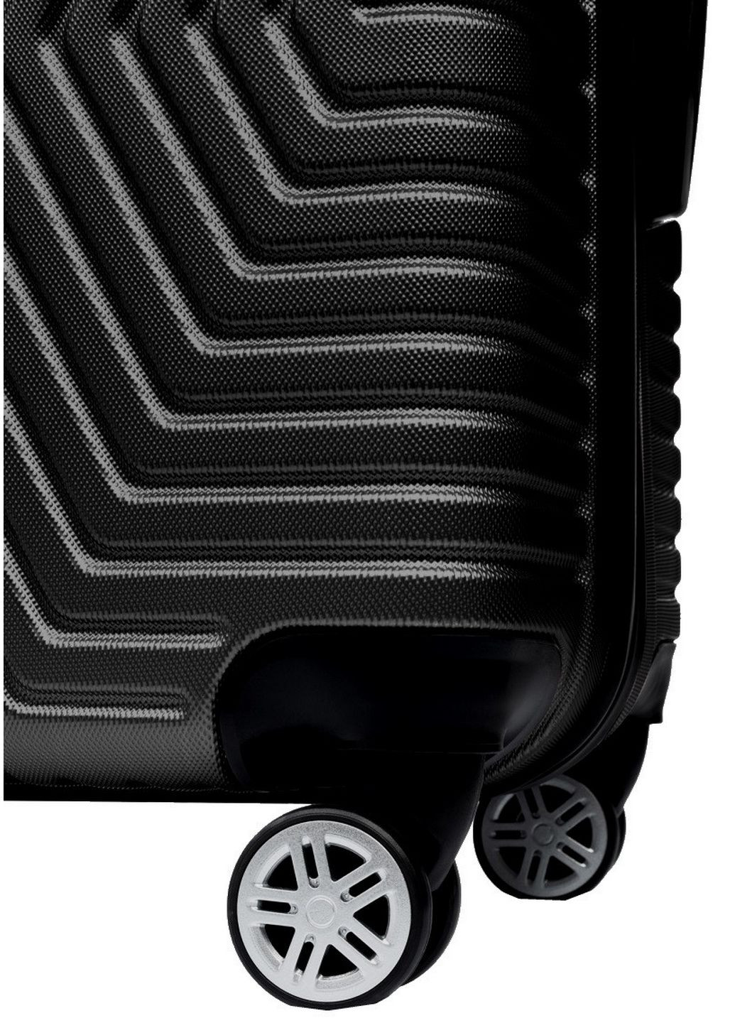 Средний пластиковый чемодан на колесах 70L GD Polo (288135915)