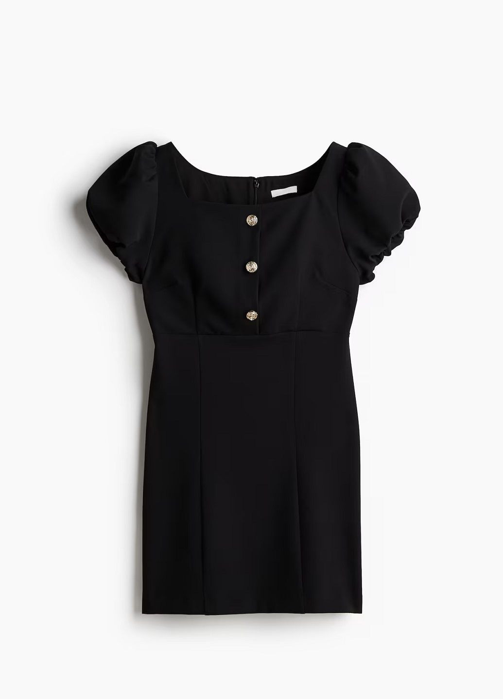 Чорна ділова сукня H&M однотонна