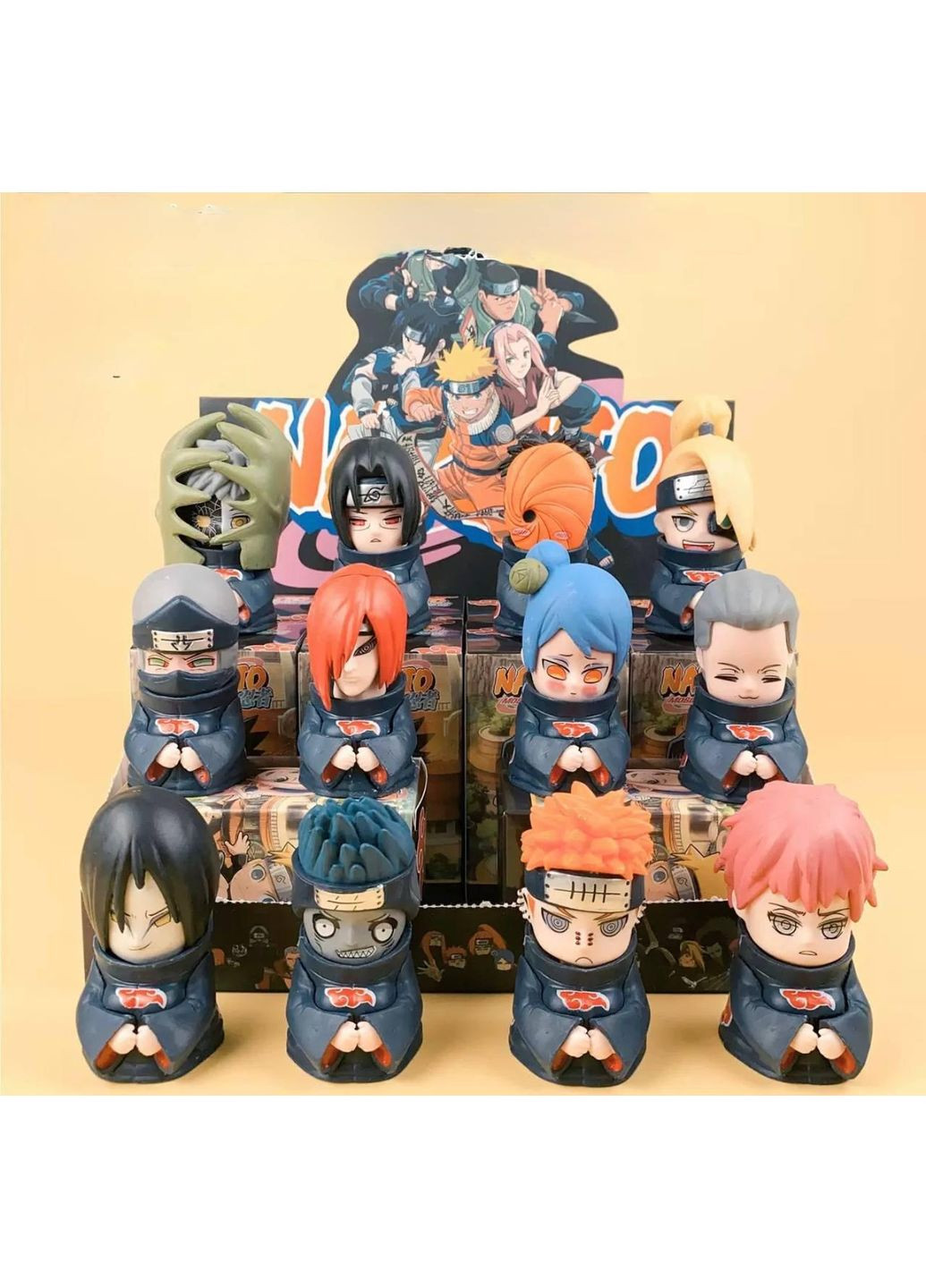 Фігурка з персонажем аніме "Наруто" Акацукі (випадкова) No Brand (353492683)