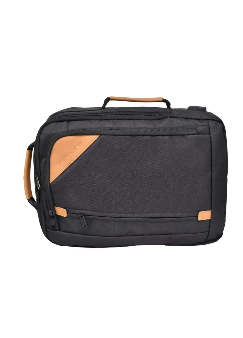 Сумка-рюкзак USB 16 Black (L2008) () Semi Line DAS302205 (380872848)