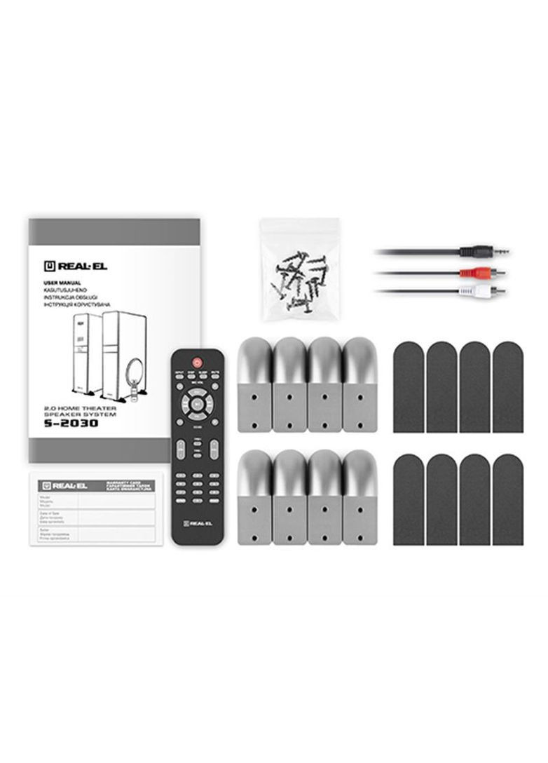 Акустическая система S-2030 Black Real-El (332962117)