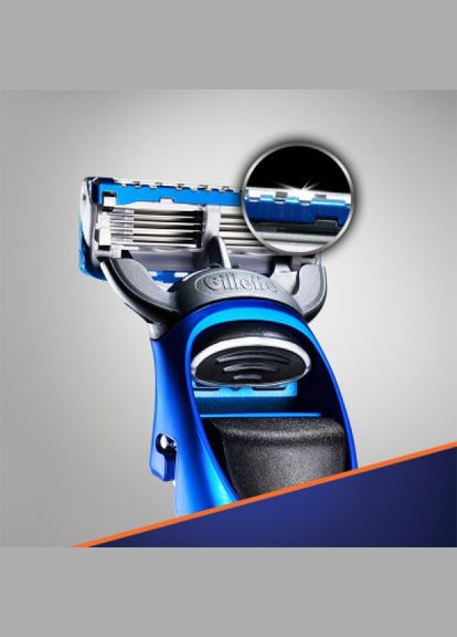 Бритва оди/вусів (7702018273386) Gillette fusion proglide styler з касетою+3 насадки для бор (268143582)