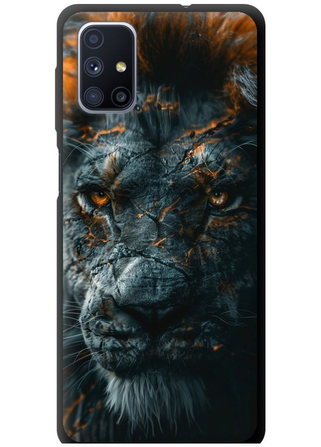 TPU чохол 'Полум'яний лев' для Endorphone Samsung Galaxy M51 M515F (297658265)
