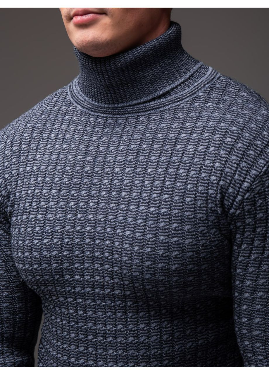 Серый демисезонный гольф свитер мужской производитель турция No Brand