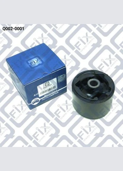 Сайлентблок передній подушки двигуна Q002-0001 CAPTIVA (C100) 2007-, ANTARA 2006- 4805369 Q-FIX (345735951)