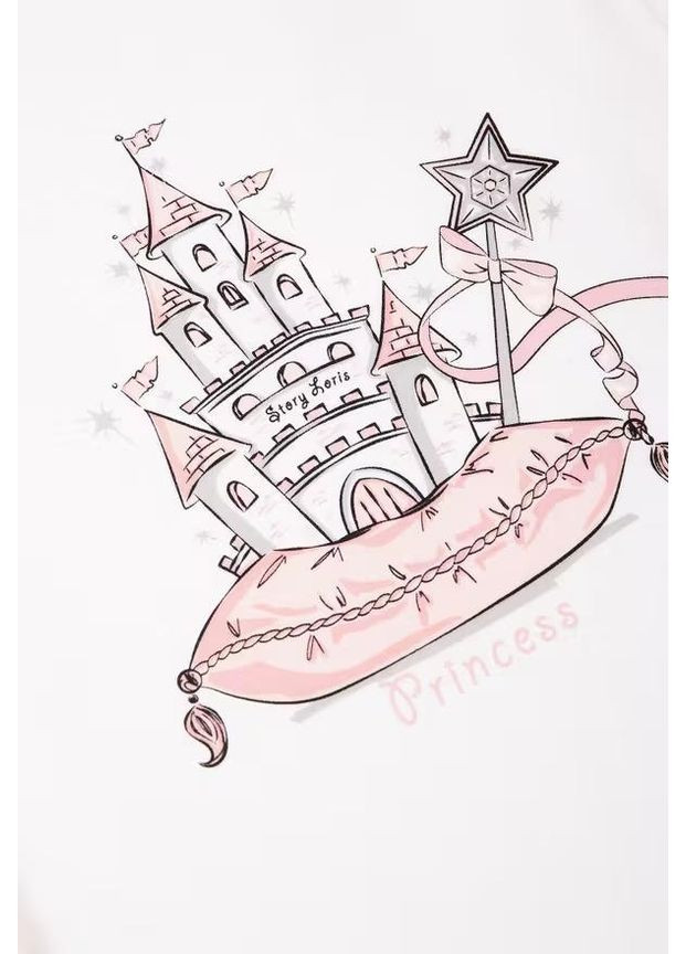 Рожева піжама, арт. 26341, castello della principessa, 14 років, 164 см Story Loris