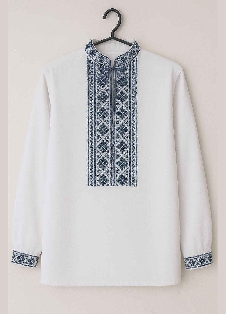 Голубая вышиванка Україна узор однотонный (333155289)