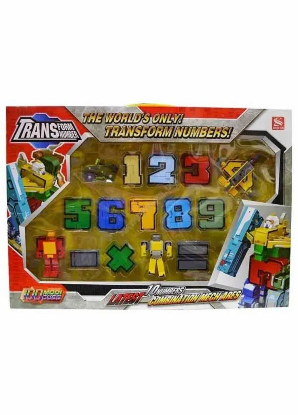 Игровой набор Цифры трансформеры 2808 Metr+ (322421728)