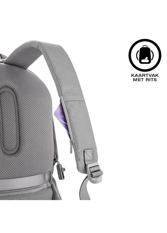 Городской рюкзак Анти-вор Bobby Soft Grey (P705.792) XD Design (322207835)