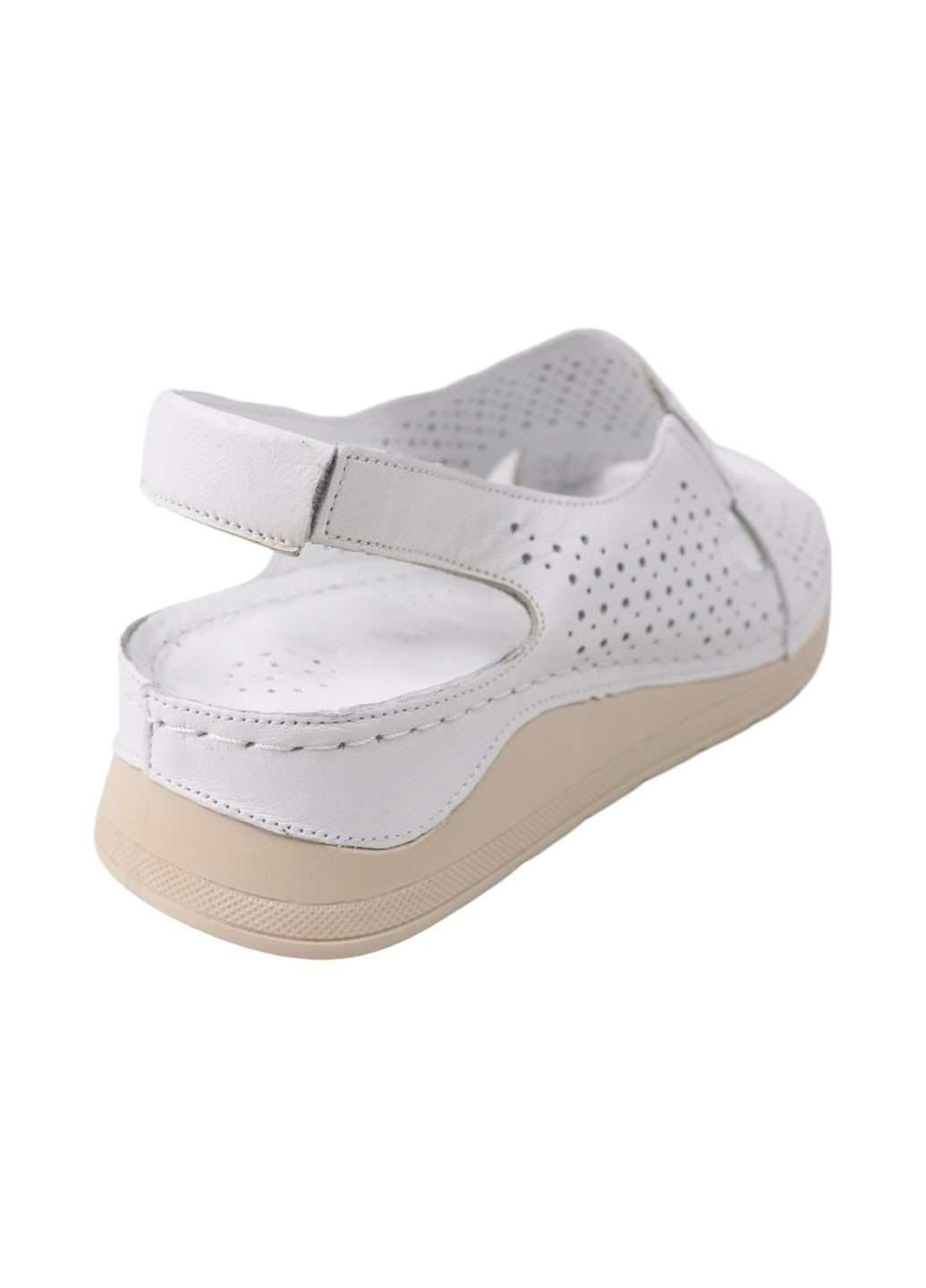 Белые босоножки женские белые натуральная кожа Guero