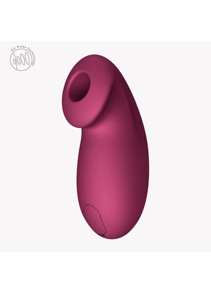 Вакуумний стимулятор Desire Wine Red, 11 режимів роботи, перезаряджуваний Fun Factory (383086543)