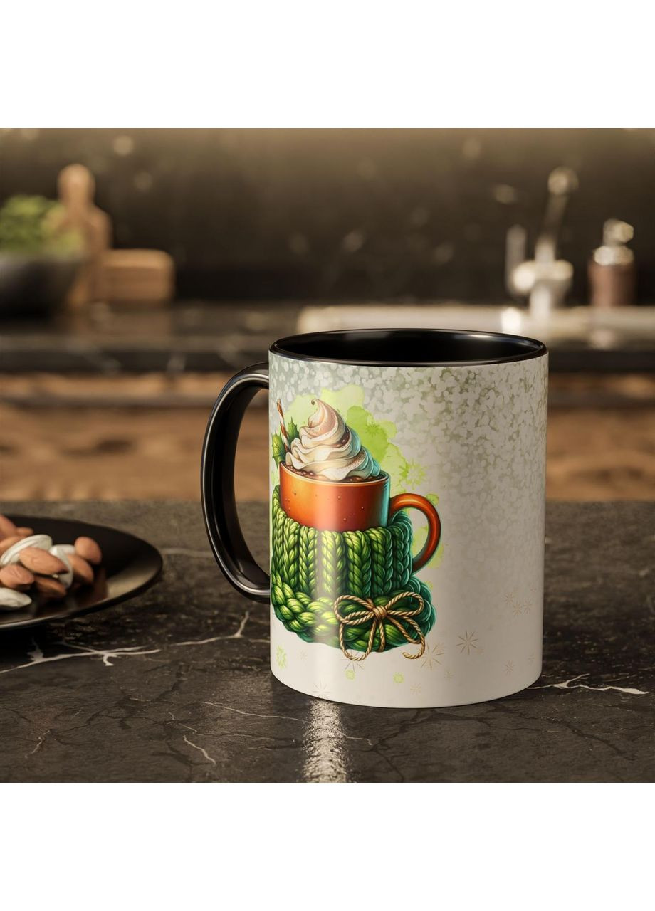 Чашка с принтом "Зимний уют" No Brand (368671398)