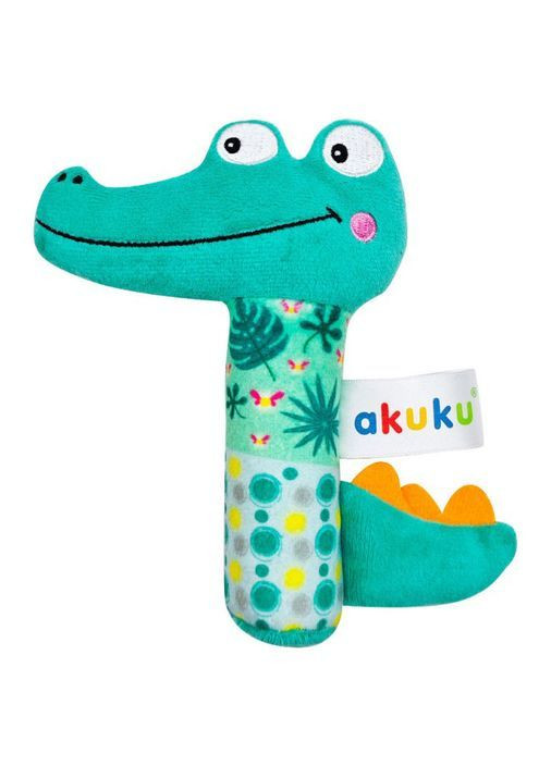 Плюшеве брязкальце Крокодил () Akuku A0644 (366471490)