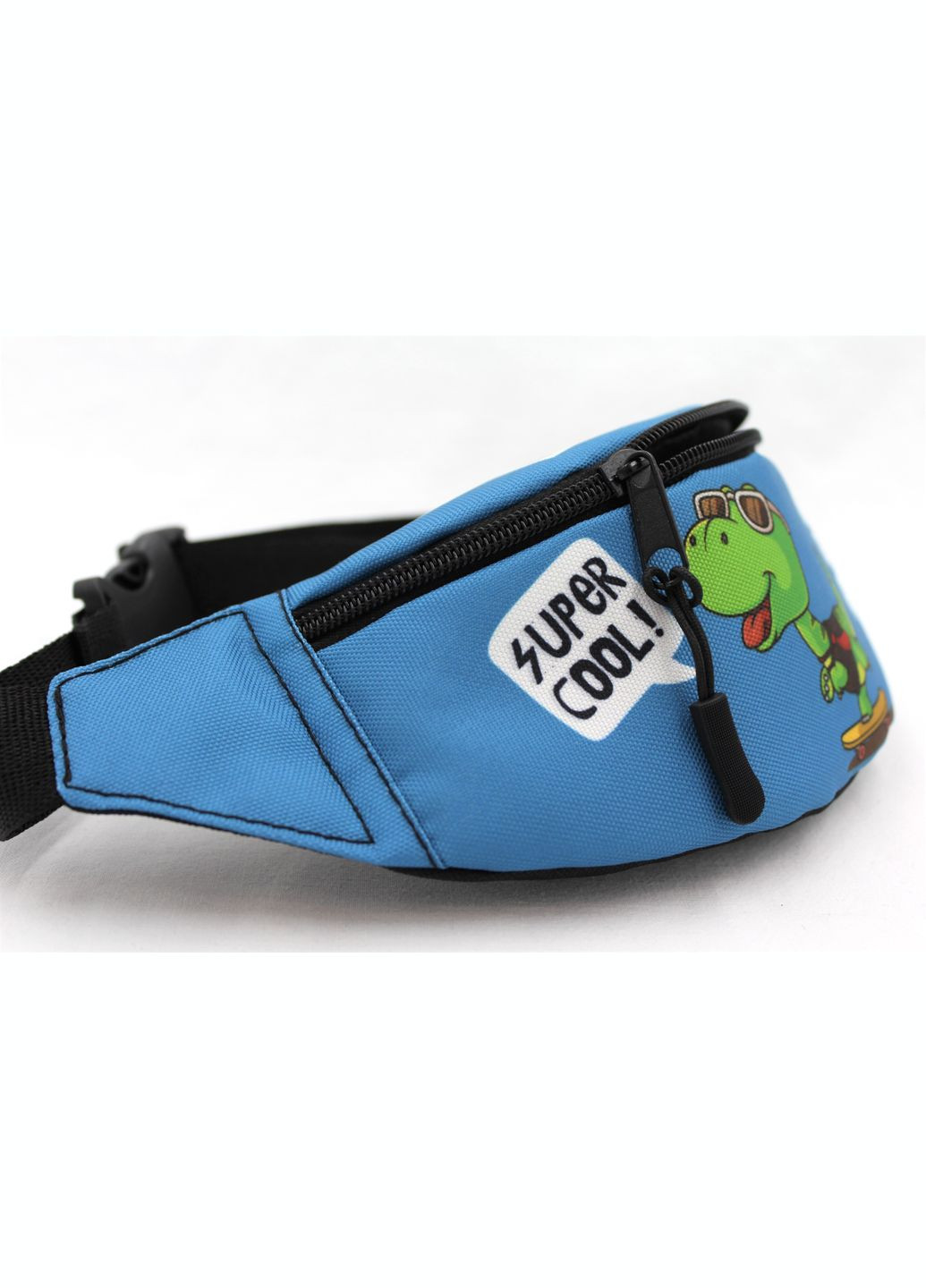 Детская бананка для мальчика 4-8 лет сумка на пояс с регулирующим ремешком Скейт Дино KLUNOK Бананка (315633559)