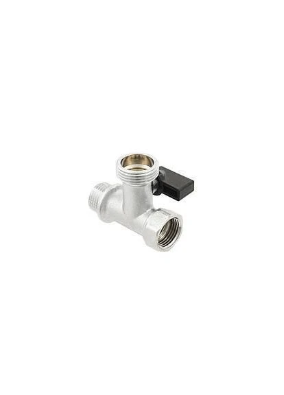 Кран прохідний триходовий 1/2''х3/4''х1/2'' Raftec (389798339)