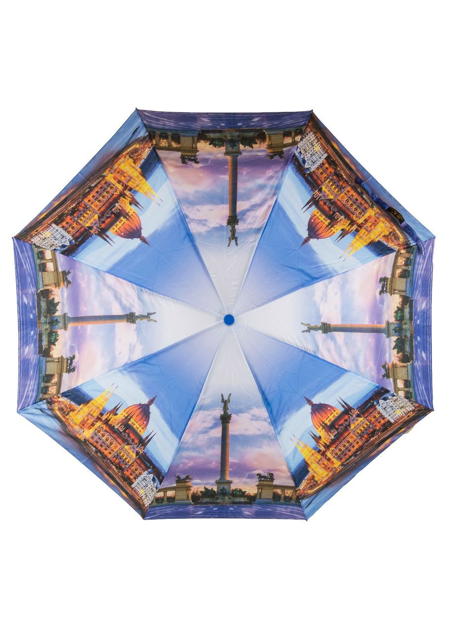 Синий женский зонт sl полуавтомат podsl213036 Podium (298473182)