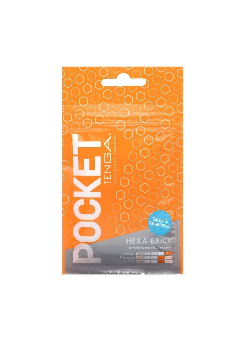 Мастурбатор Pocket Hexa-Brick Tenga (366876631)