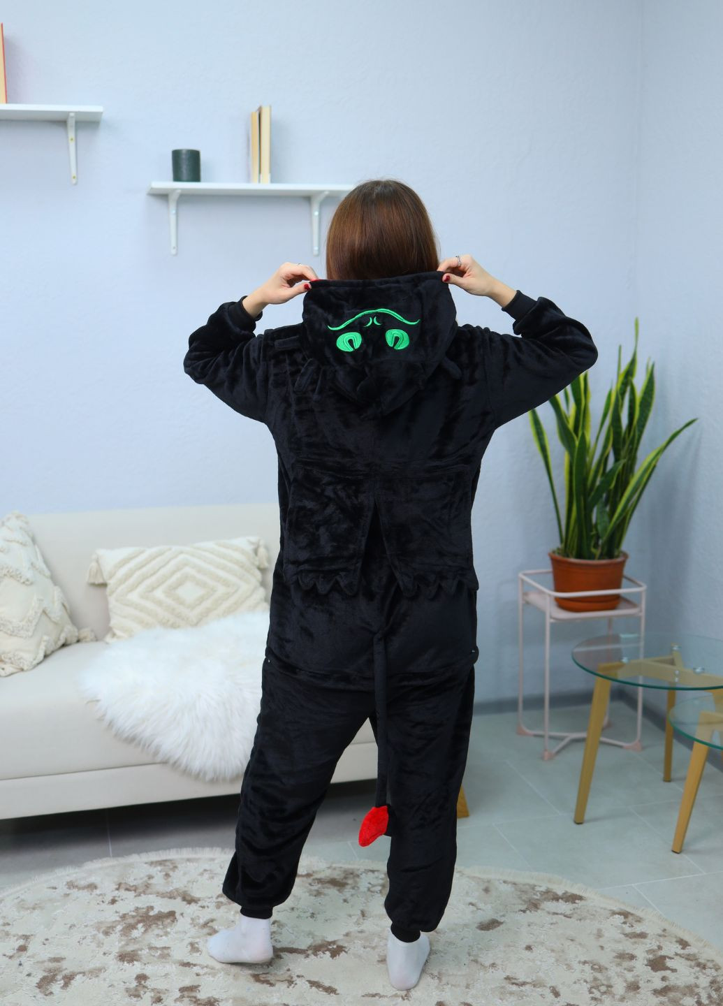 Кигуруми Дракон Беззубик унисекс с капюшоном и хвостом, на молнии (1072/2) My Kigu (354331055)