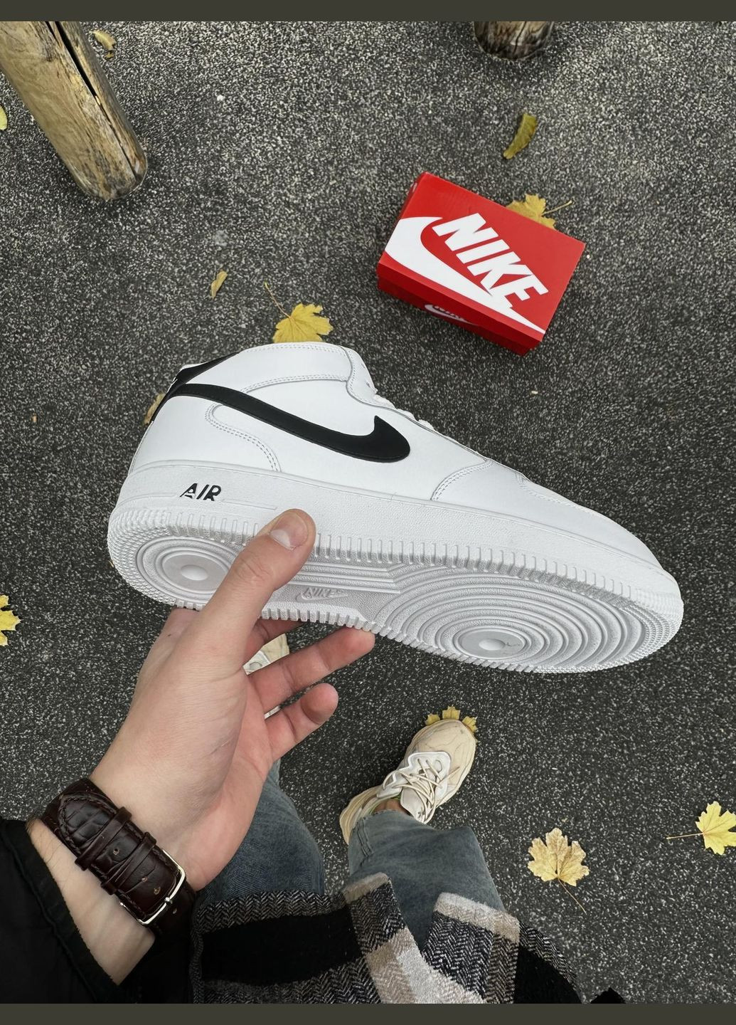 Білі Зимовий стильні кросівки з хутром No Brand