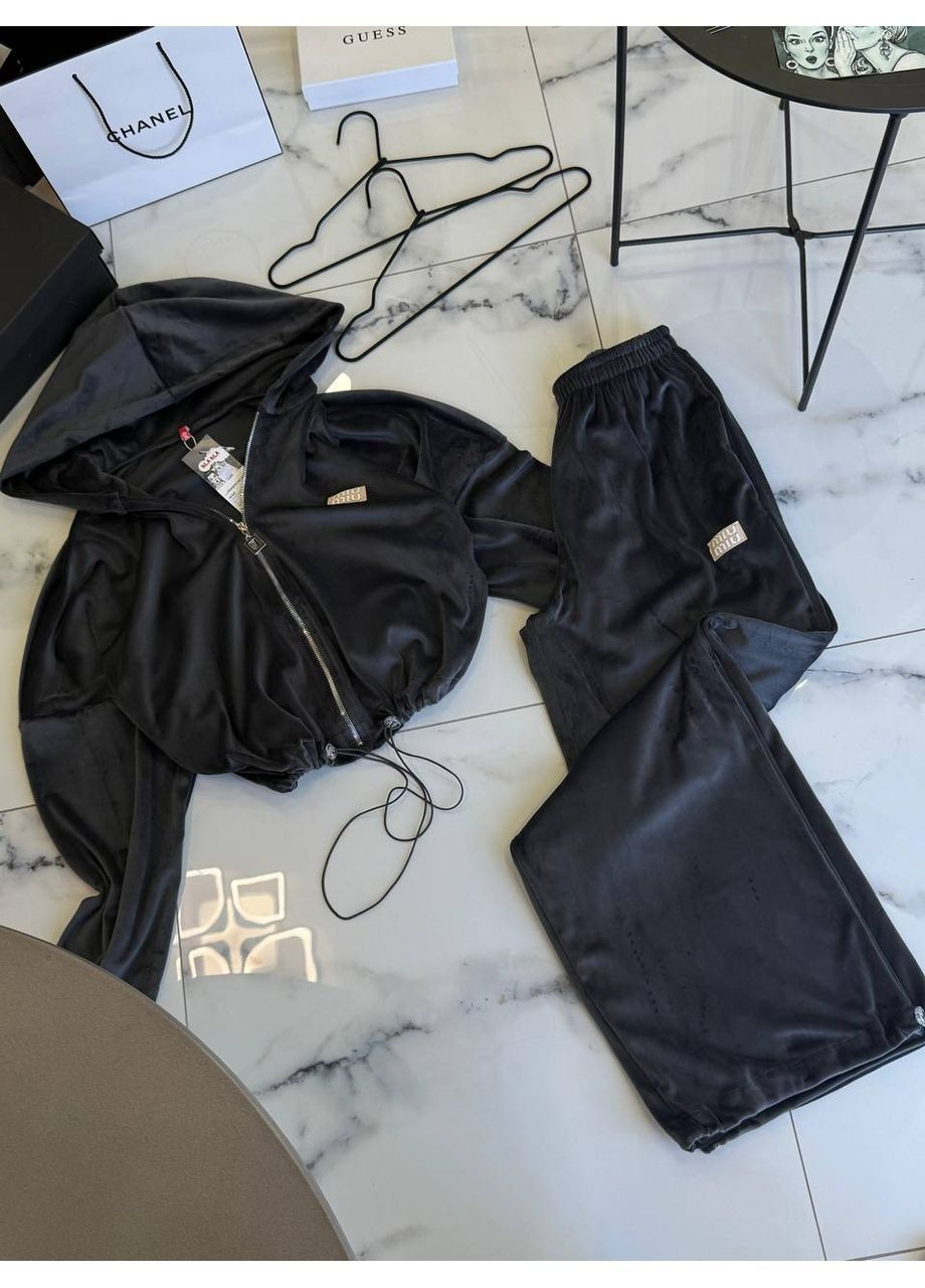 Костюм з лого (кофта+палаццо) No Brand (365624452)